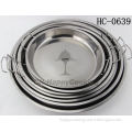 Cheap Stainless Steel pastry sever/ Dessert Tray/ Cake Tray/Cake Pan